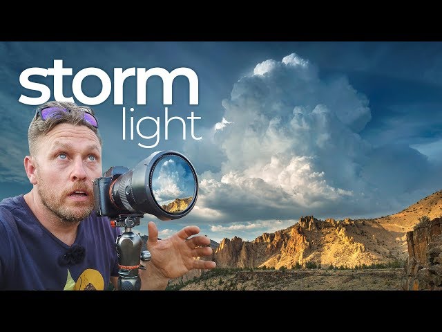 Stormy Sunset Photography at Smith Rock