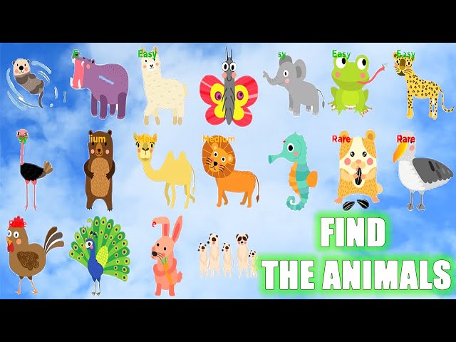 FIND the ANIMALS *How to get ALL Animals* Roblox