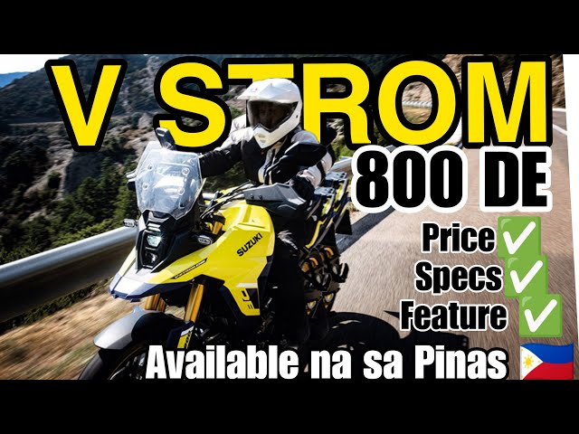 Pinaka Bagong Adventure Big Bike sa Pinas 🇵🇭 Andito na New VStrom 800DE mas Pina Modern na Feature