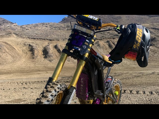Surron LBX Dirt Day | Single Track | Crash Recovery