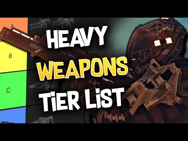Starfield Heavy Weapon Tier List