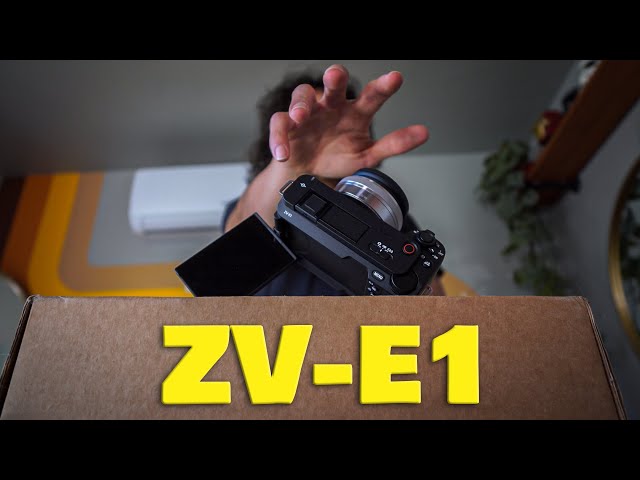 Finally Got My Dream Camera..[ZV-E1]