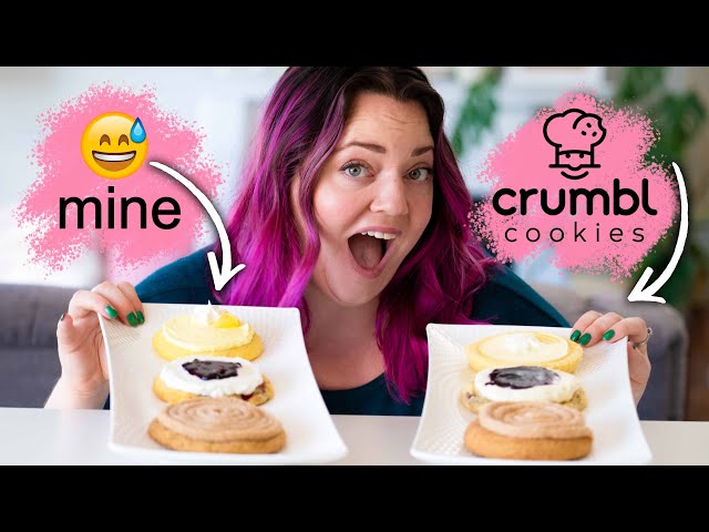 Can I bake BETTER cookies than Crumbl Cookies?