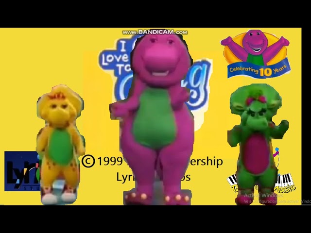 I Love To Sing With Barney LIVE! (1999, CD) (Part 2)