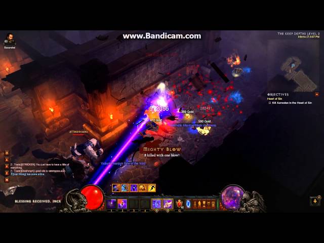Diablo 3 - CM Wizard using Scramble Archon MP7