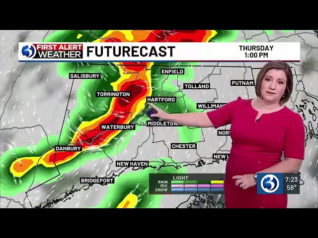 FORECAST: First Alert issued for possibility of storms Thursday