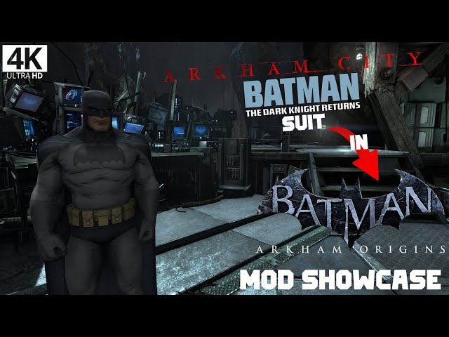 Batman TDKR suit in Arkham Origins Skin MOD Showcase (Batman Arkham City's The Dark Knight Returns)