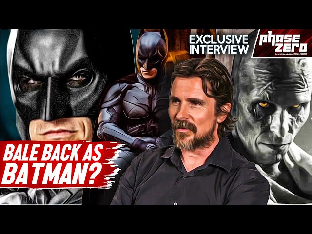 Christian Bale Back As BATMAN? 1 on 1 With Gorr the God Bucther I Thor: Love And Thunder Exclusive