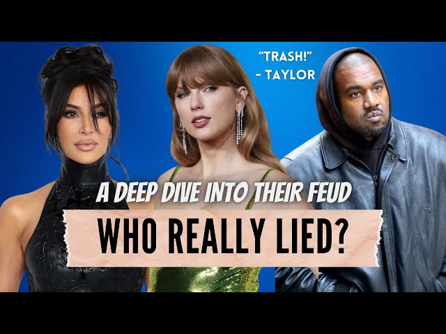 Taylor Swift's CRAZY Feud with Kanye West & Kim Kardashian (2009-2024): A DEEP DIVE