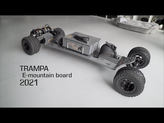 #102 Trampa e-mountain board 2021 Full build - 21700 Massive monster box with 9" OBD
