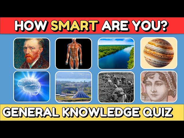 How Smart are You ❓ 🧠🧠 | General Knowledge Quiz
