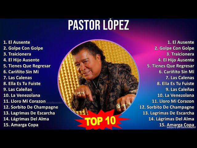 P a s t o r L ó p e z MIX Grandes Exitos, Best Songs ~ 1970s Music ~ Top South American Traditio...