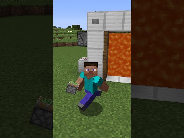 How to Make Automatic Rocket in Minecraft #Shorts