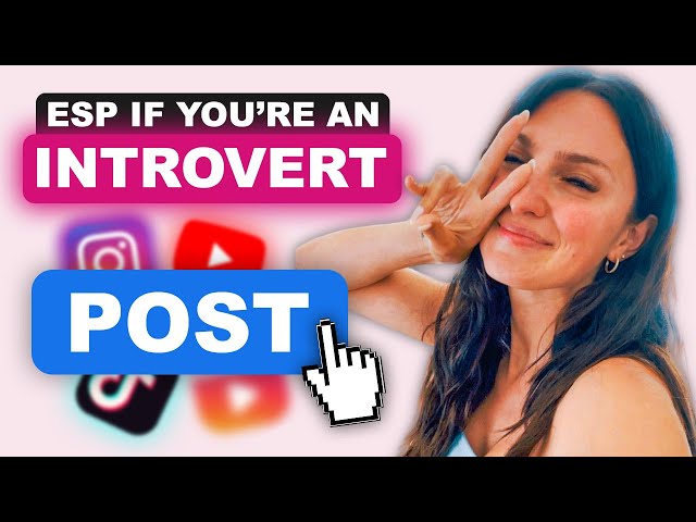 How to Get Over Your Fear Of Posting (especially as an introvert!)