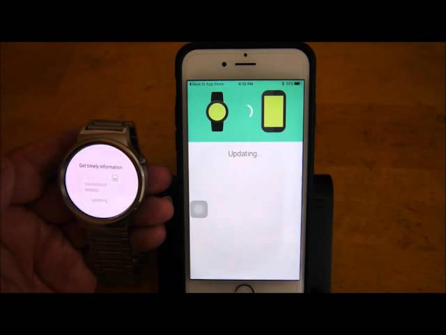 How to Setup Huawei Watch on iPhone 6S