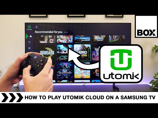 How to Play Utomik Games on a Samsung TV without a PC