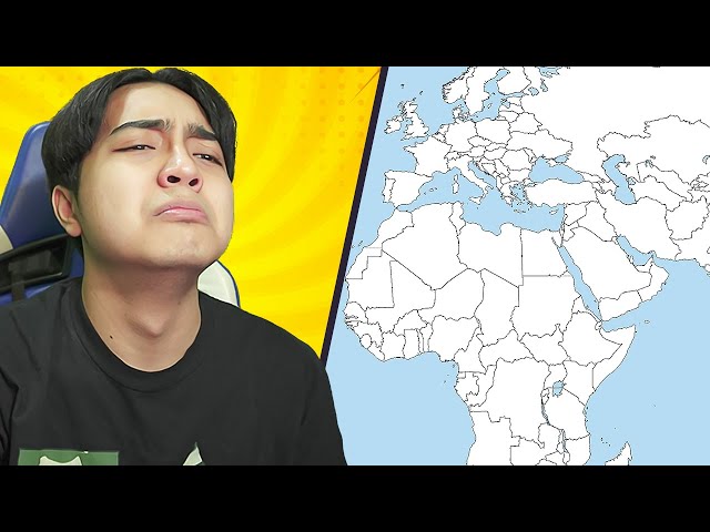 Aku Menebak Negara di Peta Buta Dunia! Part 2