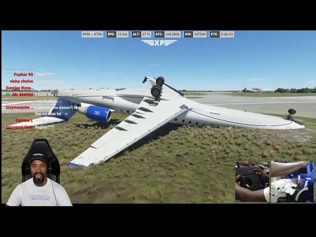 How to crash the CRJ in Microsoft Flight Simulator