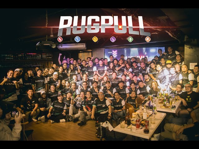 Rugpull Guild's first ever Grand Meet-up. #RUGPULLconnect