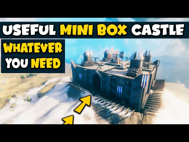 Whatever you need - Useful Mini Box Castle | VALHEIM