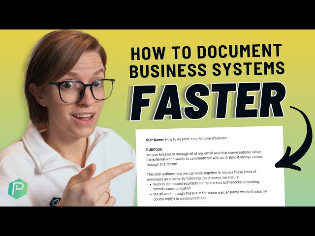 How to Document Business Systems