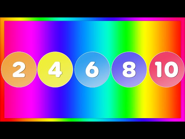 Count by 2s | Learn Numbers & Counting | 123 ABC Baby Songs