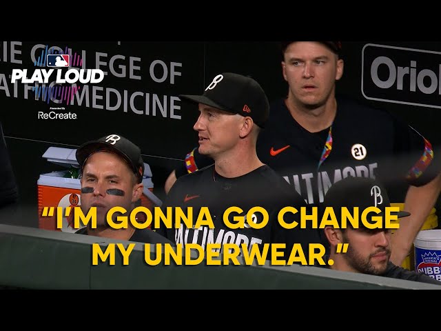 Orioles’ Austin Hays and Rays’ Josh Lowe are COMEDIANS in the dugout! | Play Loud