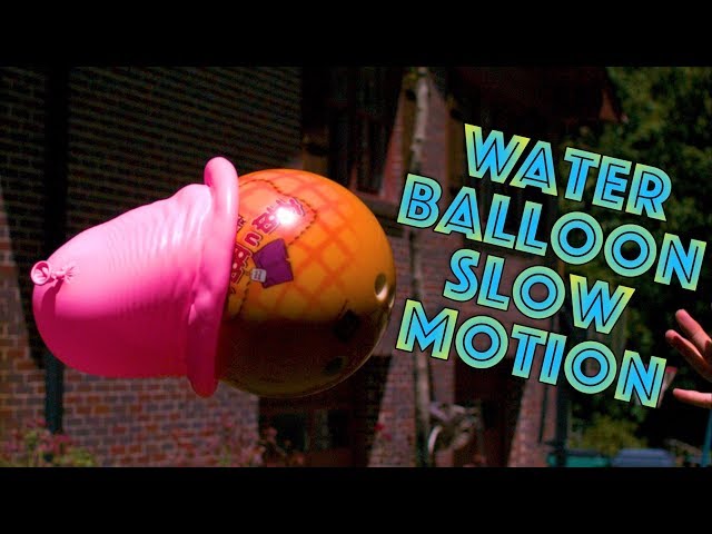 Water Balloons Look AMAZING in Slow Motion! (Volume 4)