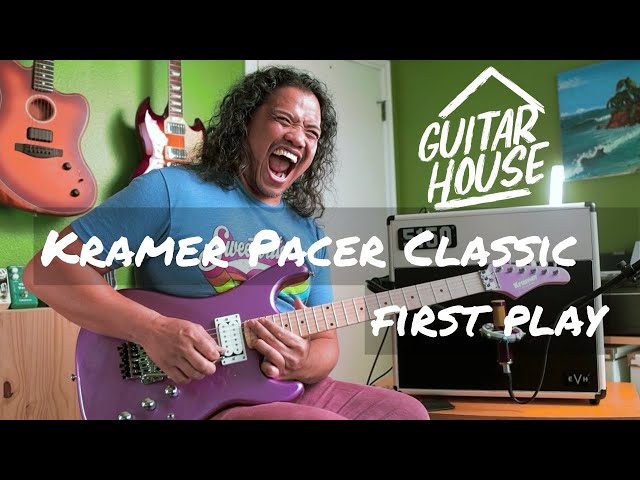 Kramer Pacer Classic First Play! Guitar House 2022 #guitarhouse