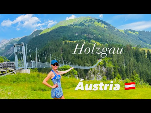 Holzgau - ponte suspensa -Tirol Áustria | Pérola do vale do Lechtal.