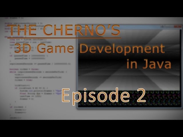 3D Game Programming - Episode 2 - Game Loop