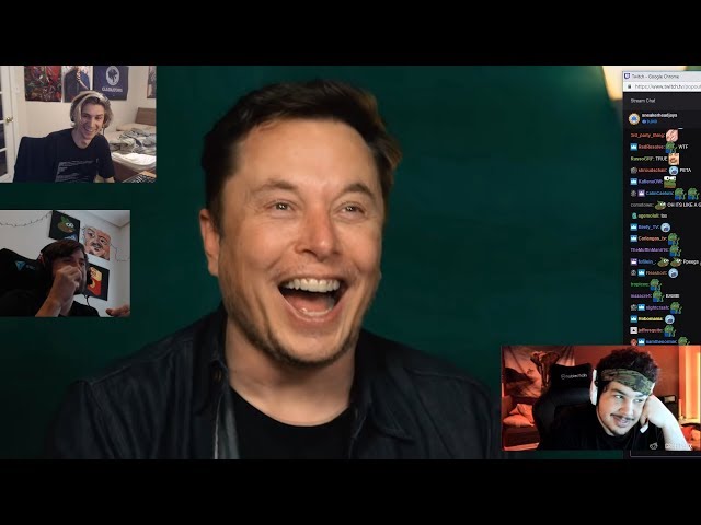 Streamers React To Elon Musk Hosting Pewdiepie's Meme Review (ft. xQc, Forsen & Greekgodx)