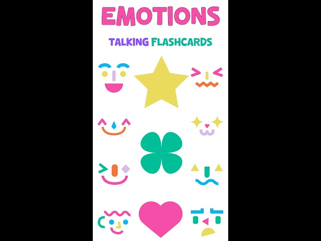 Emotions | talking flashcards for kids