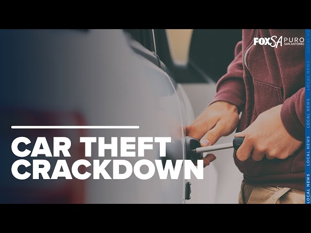 San Antonio's Car Theft Crackdown