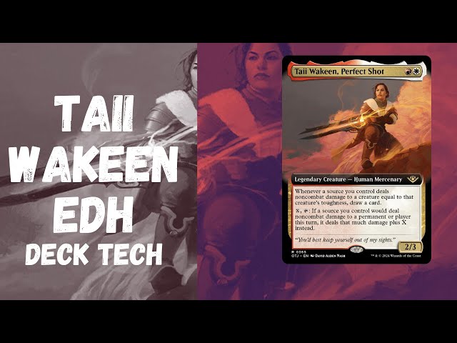 Boros with great card draw ánd massive damage | Taii Wakeen edh
