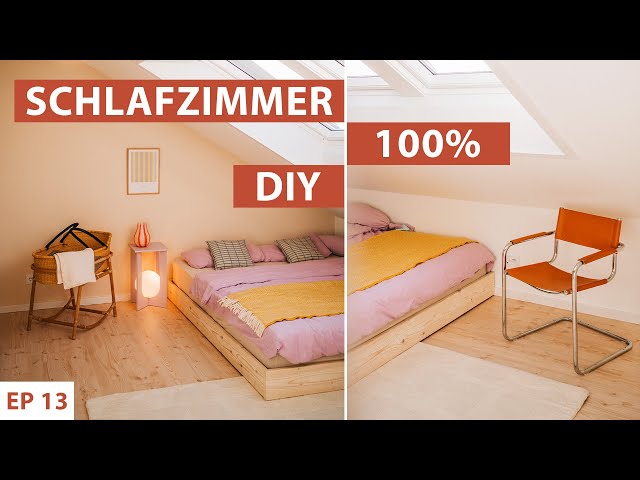 Dieses Schlafzimmer ist 100% DIY | Das gemütliche Makeover