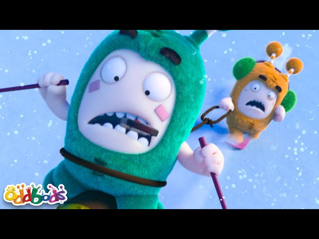 Snow RUN! ☃️ | 1 HOUR! |  Oddbods Full Episode Compilation! | Funny Cartoons for Kids