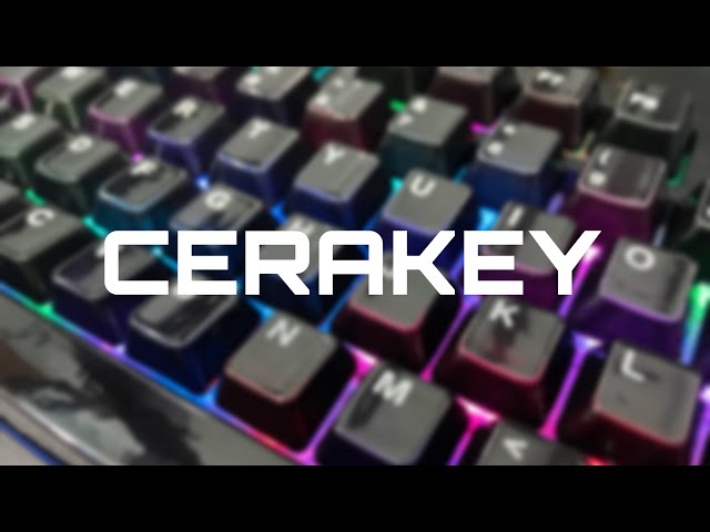 Thockiest keycap ever made | CERAKEY