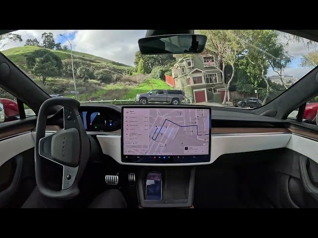 Tesla Full Self-Driving Beta 12.1.2 Takes on Bernal Heights