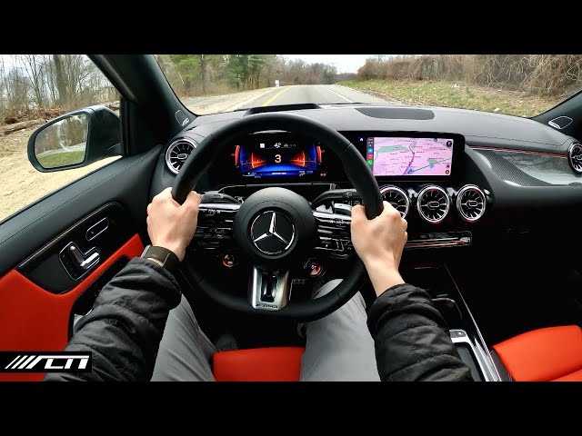 2024 Mercedes AMG GLA35 POV Driving Impressions /// Is The Suspension TOO Stiff?