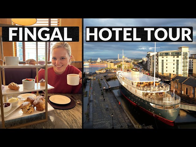 The Fingal Hotel in Edinburgh, Scotland | FULL TOUR (Room & Dining)