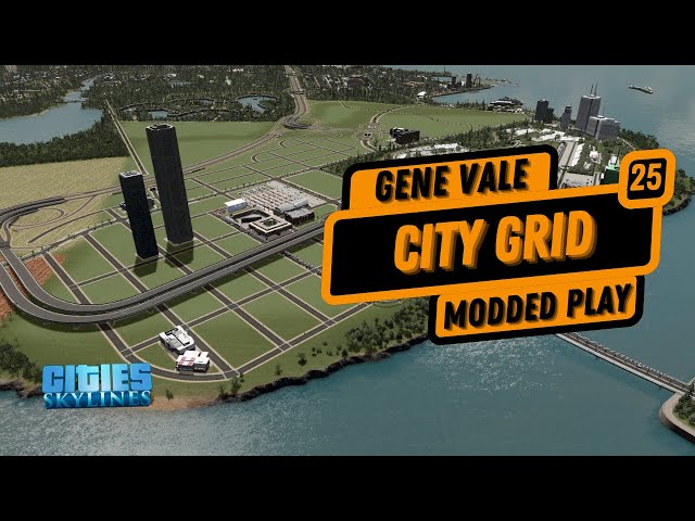 Gene Vale - Downtown Layout | Cities Skylines 1