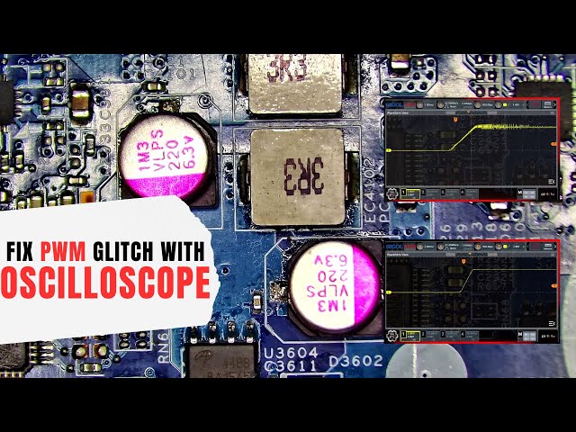 Fix PWM Glitch With Oscilloscope |English Subtitle | eFix