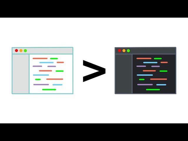 Why Light Theme is Better for Coding (fight me)