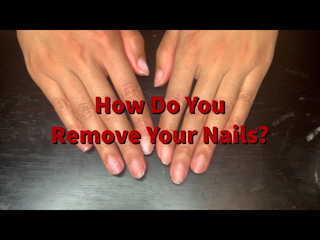 Blondie Nailed It: How To Remove Polygel Nails