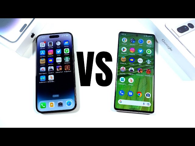 iPhone 14 Pro Max vs Google Pixel 7 Pro Speed Test!