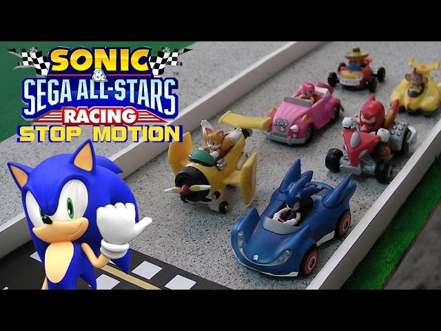 Sonic and Sega All Stars Racing Stop Motion