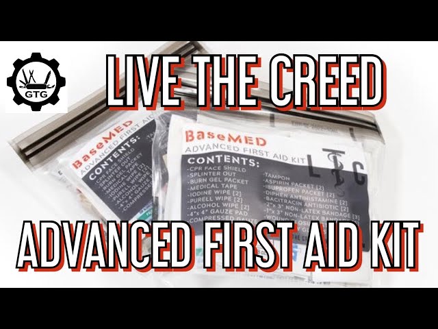 Advanced First Aid Kit | Live The Creed