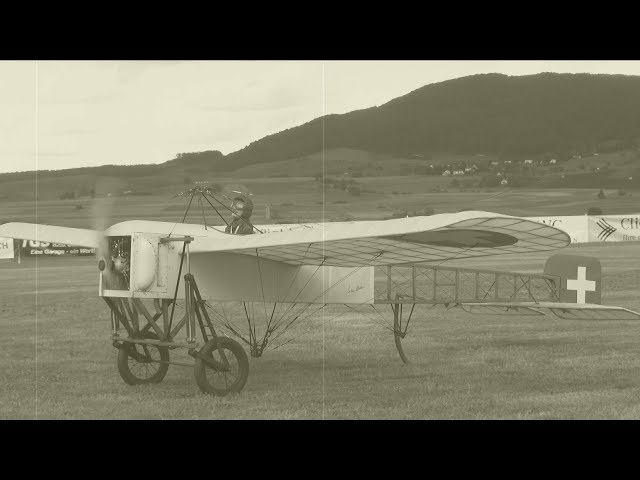 Blériot XI 1909 first flight French aircraft of the pioneer era of aviation
