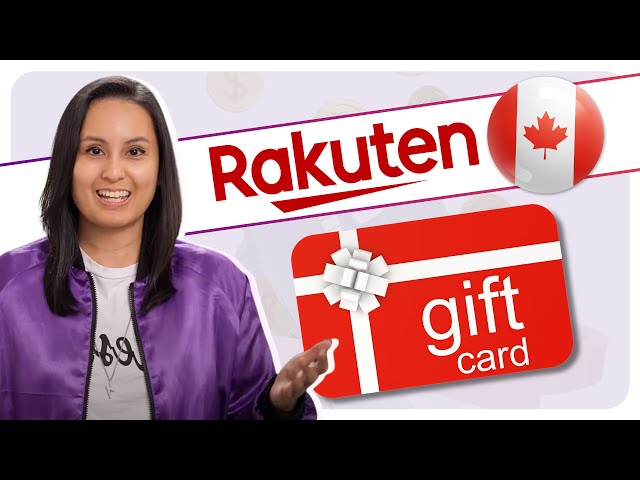Rakuten Canada Gift Cards | You Can Earn Cash Back